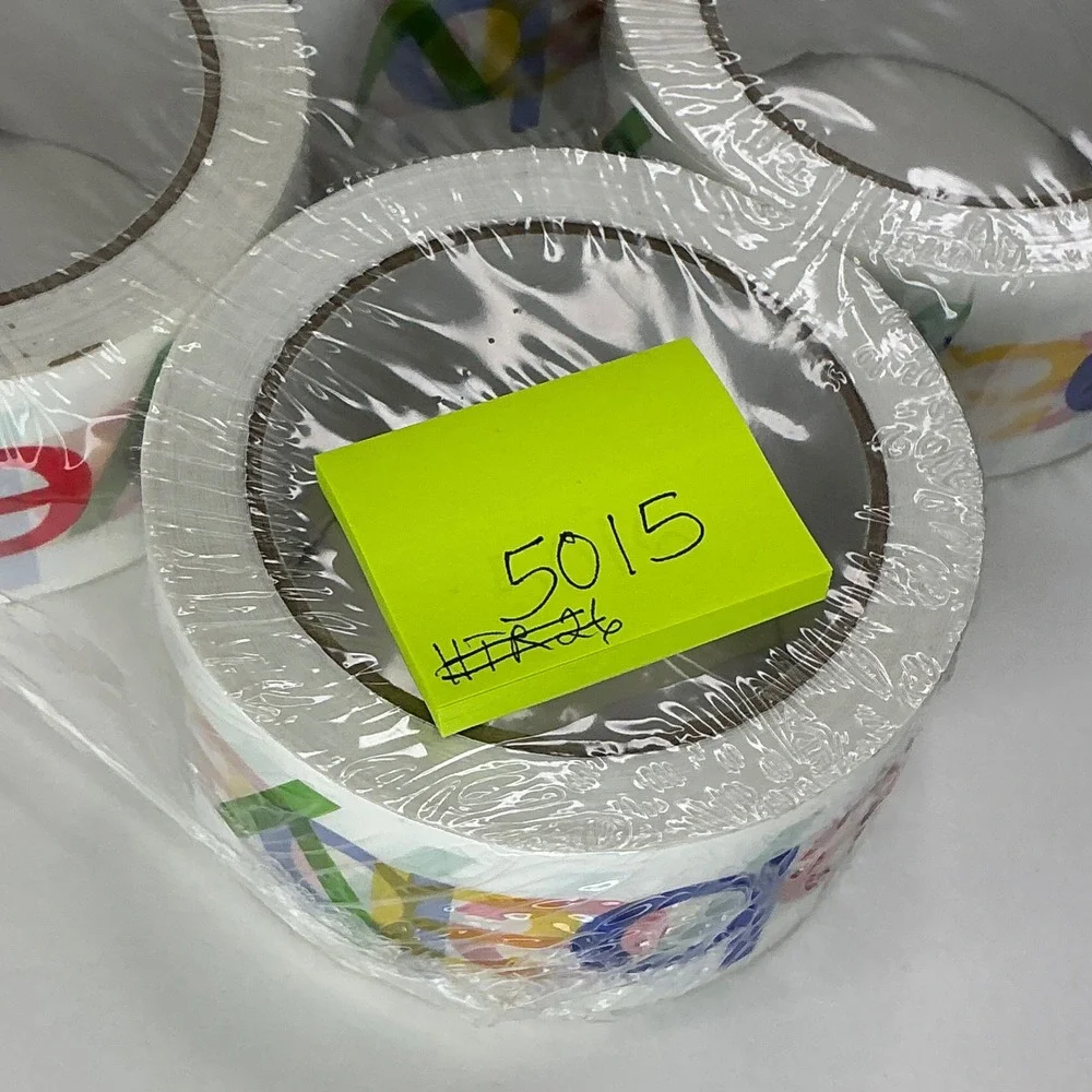 eBay White Multi-Color Packing Tape Shipping Supplies 10 Rolls Bulk Reseller